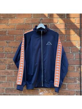 vintage kappa zip up track jacket 00s L